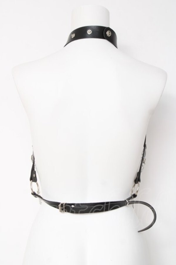 画像3: PUNK / チェーンデザインハーネスベルト  黒 Y-26-03-01-026-PU-ZA-SZ-ZY (3)