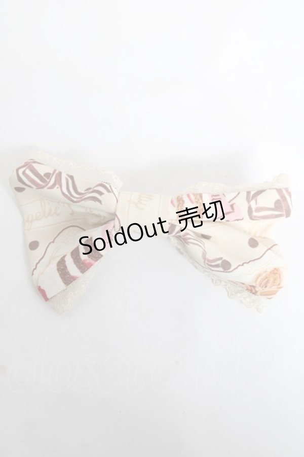 画像1: Angelic Pretty / Petit Patisserieバレッタ  アイボリー Y-26-03-01-031-AP-AC-SZ-ZY (1)