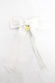 画像1: Angelic Pretty / Shinyリボンクリップ  白 Y-26-03-01-035-AP-AC-SZ-ZY (1)