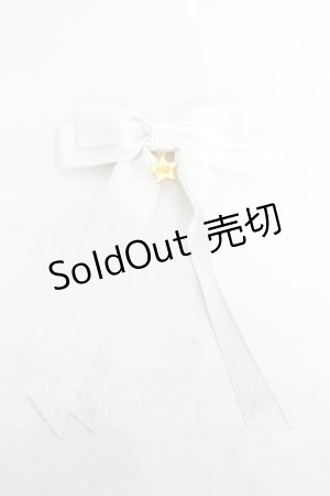 画像: Angelic Pretty / Shinyリボンクリップ  白 Y-26-03-01-035-AP-AC-SZ-ZY