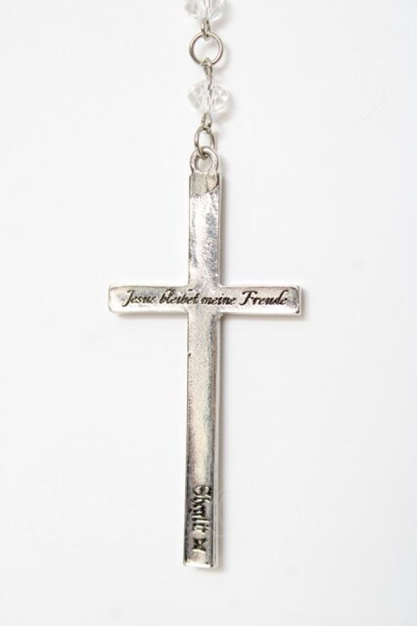 画像3: Sheglit / "Sacred"クラシックロザリオ  ホワイト×ブラック Y-26-03-01-002-EL-AC-IG-ZY (3)