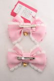 画像2: Angelic Pretty / 配色リボンクリップSet  ピンク Y-26-03-01-045-AP-AC-IG-ZY (2)