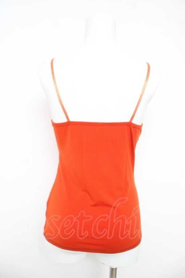 画像2: Ozz Croce / スカル刺繍キャミ  オレンジ Y-26-03-03-051-OO-TO-SZ-ZY (2)