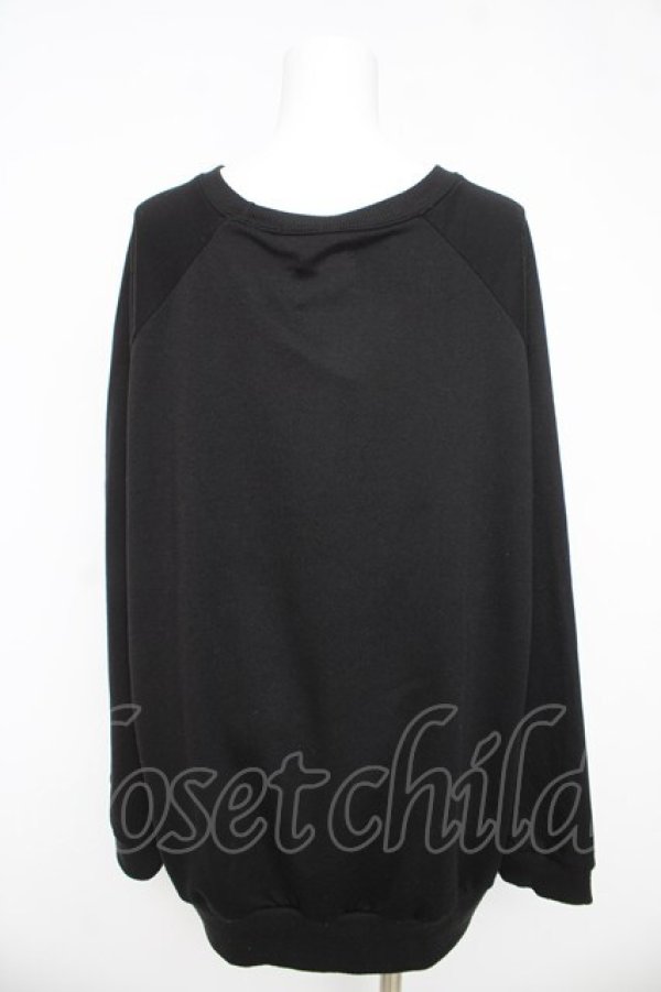 画像2: Drug Honey / あみあみゾンビベアプルオーバー  ブラック Y-26-03-03-062-PU-TO-SZ-ZY (2)