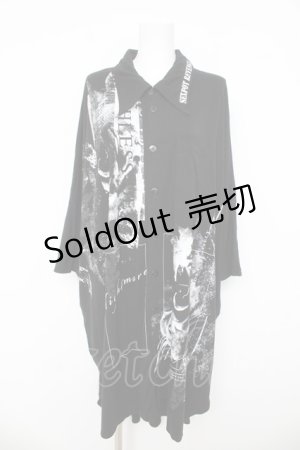 画像: SEX POT ReVeNGe / グラフィックBIGシャツ L ブラック Y-26-03-03-063-SP-TO-SZ-ZY