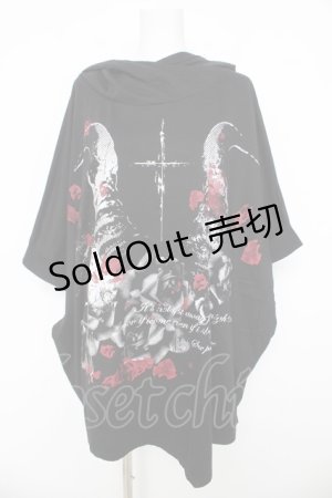 画像: SEX POT ReVeNGe / NIGHTMARE BIG トップス F ブラック/レッド Y-26-03-03-064-SP-TO-SZ-ZY