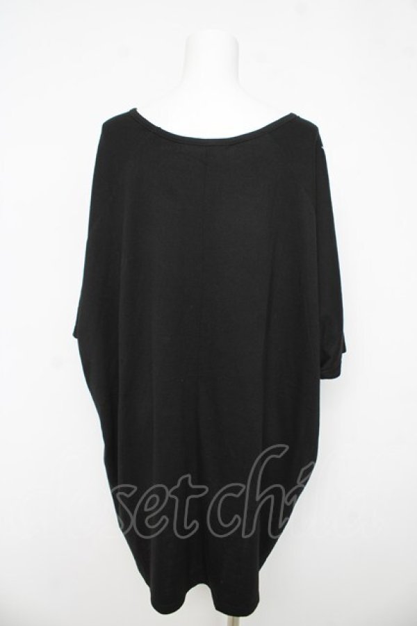 画像2: SEX POT ReVeNGe / VIOLENT CHERRY BIG SQUAREカットソー F ブラック Y-26-03-03-073-SP-TO-SZ-ZY (2)