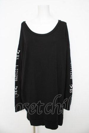 画像: SEX POT ReVeNGe / RS BLACK BIGプルオーバー L ブラック Y-26-03-03-074-SP-TO-SZ-ZY