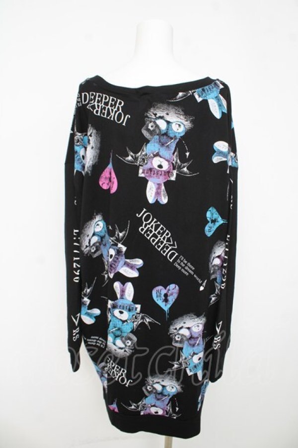 画像2: SEX POT ReVeNGe / DEVIL BUNNY LONG Ｔシャツ L ブラック Y-26-03-03-075-SP-TO-SZ-ZY (2)