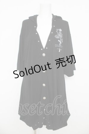 画像: SEX POT ReVeNGe / フードカーディガン L ブラック Y-26-03-03-078-SP-TO-SZ-ZY