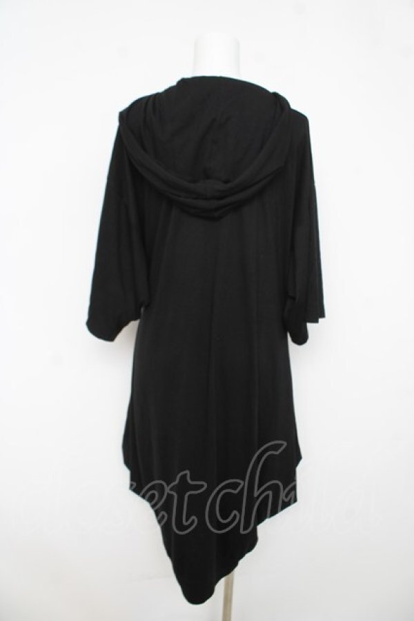 画像2: SEX POT ReVeNGe / フードカーディガン L ブラック Y-26-03-03-078-SP-TO-SZ-ZY (2)