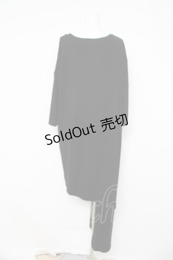 画像2: SEX POT ReVeNGe / FIX EYES SIDE FLAP カットソー L ブラック Y-26-03-03-079-SP-TO-SZ-ZY (2)