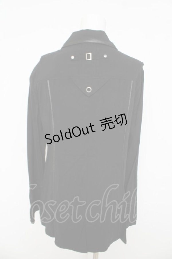 画像2: Ozz Croce / スナップボタンシャツ  黒 Y-26-03-03-082-OO-BL-SZ-ZY (2)