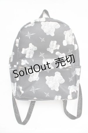 画像: TRAVAS TOKYO / PUBack Pack /くまプリント総柄バックパック F ブラック Y-26-03-03-008-PU-BG-SZ-ZY