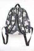 画像2: TRAVAS TOKYO / PUBack Pack /くまプリント総柄バックパック F ブラック Y-26-03-03-008-PU-BG-SZ-ZY (2)