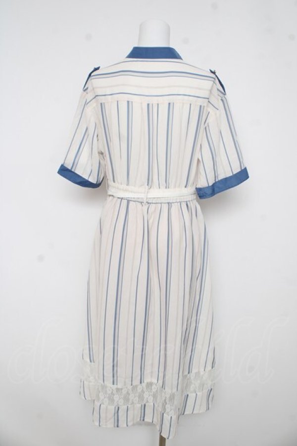 画像2: axes femme / レース切替ワンピース  白 Y-26-03-03-107-AX-OP-SZ-ZY (2)