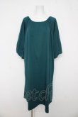 画像1: axes femme / リラックスワンピース  グリーン Y-26-03-03-111-AX-OP-SZ-ZY (1)