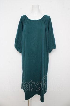 画像: axes femme / リラックスワンピース  グリーン Y-26-03-03-111-AX-OP-SZ-ZY
