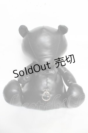 画像: MAD MAD / DOLLS BEAR BAG  黒 Y-26-03-03-009-PU-BG-SZ-ZY