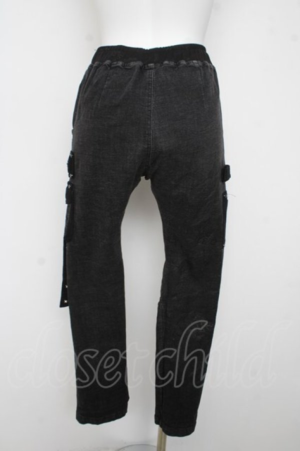 画像2: Qutie Frash / ミリタリーデニムパンツ  グレー Y-26-03-03-119-QU-PA-SZ-ZY (2)