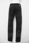 画像2: ALGONQUINS / レオパード柄パンツ 2 グレー/ブラック Y-26-03-03-130-AL-PA-SZ-ZY (2)