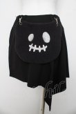 画像1: PEACE NOW / エヴィちゃんフラップ付きアシメスカート M ブラック Y-26-03-03-134-PU-SK-SZ-ZY (1)