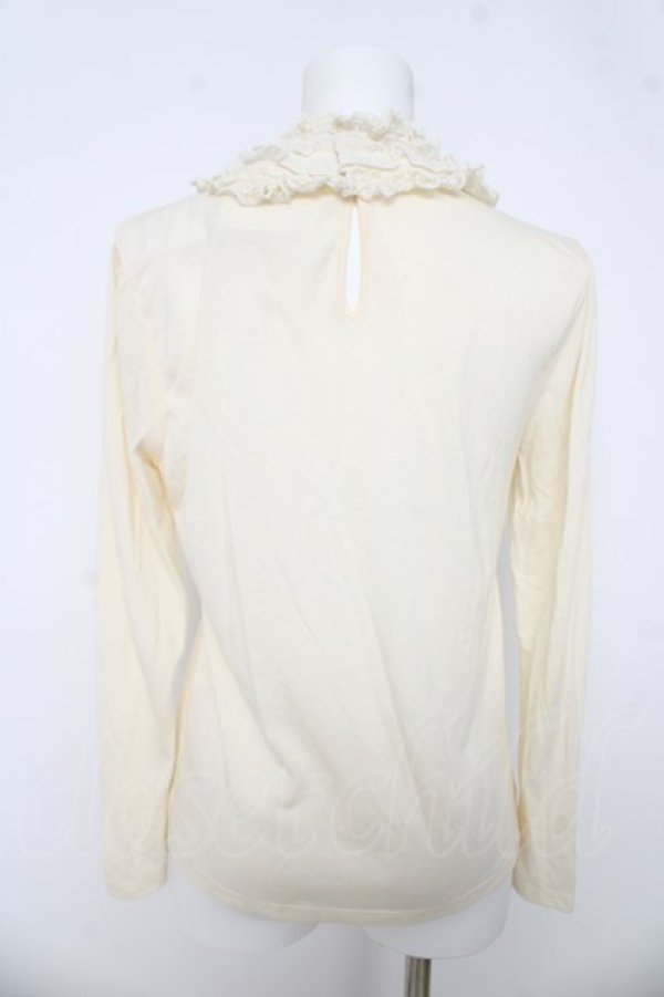 画像2: axes femme / ブラウス風プチスタンドPO  生成り Y-26-03-03-013-AX-TO-SZ-ZY (2)