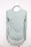 画像2: axes femme / ストラップ付きインナープルオーバー  ミント Y-26-03-03-028-AX-TO-SZ-ZY (2)