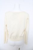 画像2: an another angelus / 刺繍入りニットカーディガン  生成り Y-26-03-03-041-CA-TO-SZ-ZY (2)