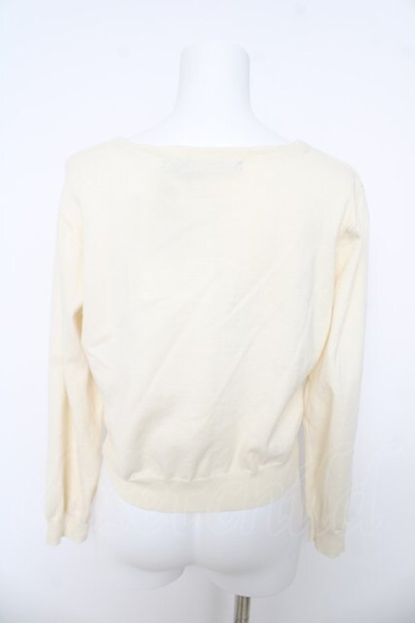 画像2: an another angelus / 刺繍入りニットカーディガン  生成り Y-26-03-03-041-CA-TO-SZ-ZY (2)