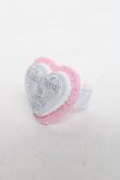画像1: Angelic Pretty / MELODY TOYSハートリング  ピンク×ラベンダー Y-26-03-06-001-AP-AC-SZ-ZY (1)
