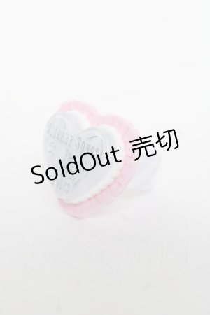 画像: Angelic Pretty / MELODY TOYSハートリング  ピンク×ラベンダー Y-26-03-06-001-AP-AC-SZ-ZY