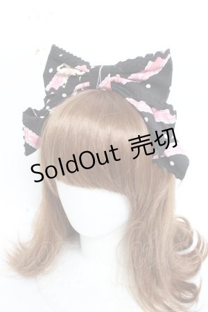 画像: Angelic Pretty / MELODY TOYSカチューシャ  黒 Y-26-03-06-043-AP-AC-SZ-ZY