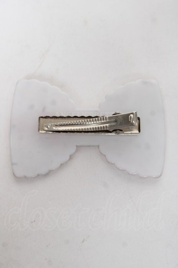 画像2: Angelic Pretty / きらめきリボンクリップ  白 Y-26-03-06-005-AP-AC-SZ-ZY (2)