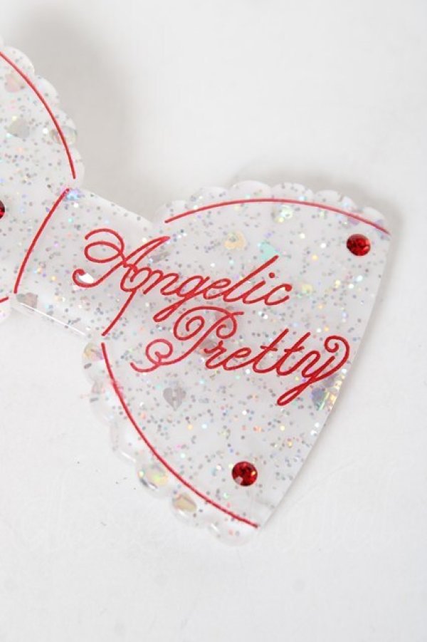 画像3: Angelic Pretty / きらめきリボンクリップ  白 Y-26-03-06-005-AP-AC-SZ-ZY (3)