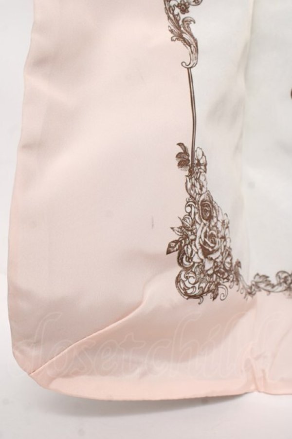 画像3: axes femme / axesショッパーエコバッグ  淡ピンク/生成り Y-26-03-06-048-AX-BG-SZ-ZY (3)