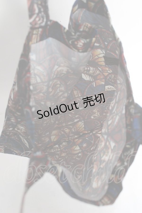 画像3: axes femme NOSTALGIE / ステンドグラス柄トート  黒 Y-26-03-06-050-AX-BG-SZ-ZY (3)