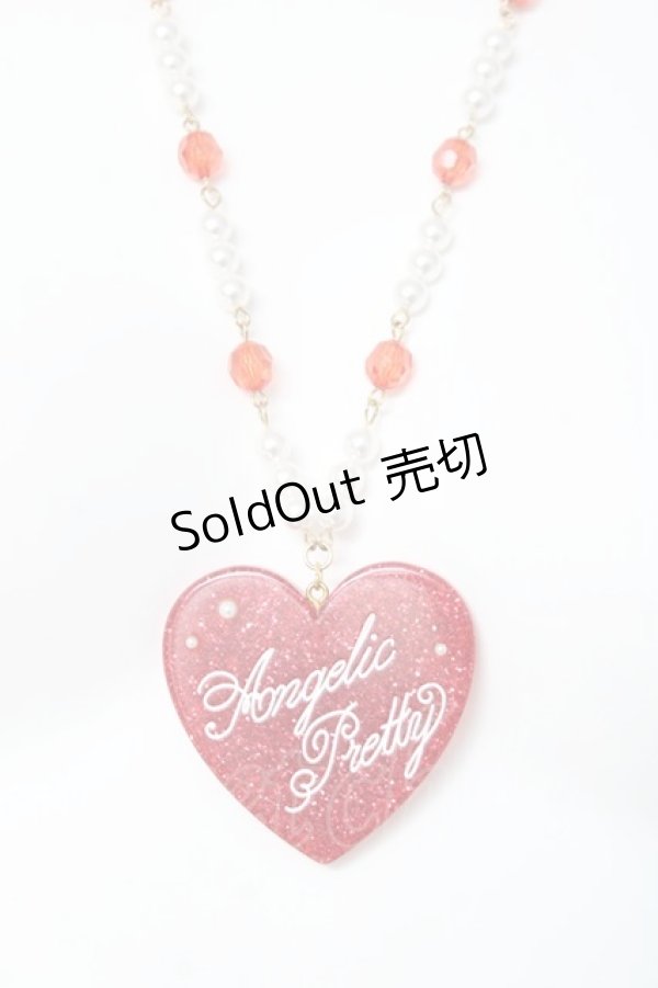 画像1: Angelic Pretty / Deco Heartネックレス  赤 Y-26-03-06-006-AP-AC-SZ-ZY (1)