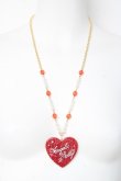 画像2: Angelic Pretty / Deco Heartネックレス  赤 Y-26-03-06-006-AP-AC-SZ-ZY (2)