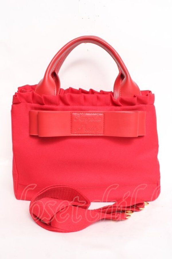 画像1: Angelic Pretty / Dollyリボントートバッグ  レッド Y-26-03-06-057-AP-BG-SZ-ZY (1)