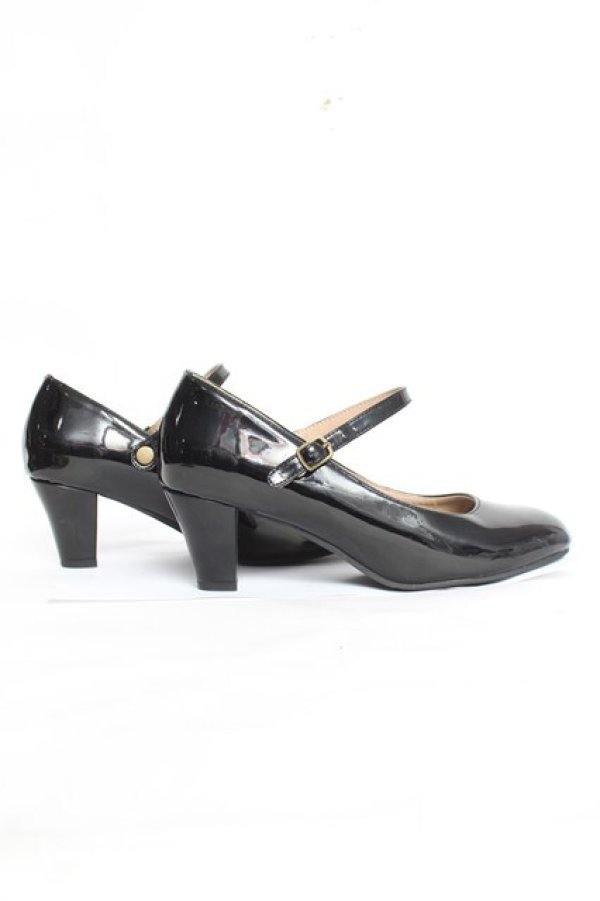 画像4: axes femme / 2WAYプレーンパンプス L 黒 Y-26-03-06-064-AX-SH-SZ-ZY (4)