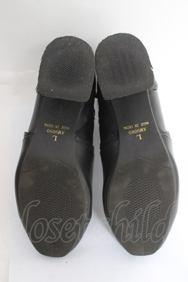 画像6: m petit by misako / ショートブーツ L 中黒 Y-26-03-06-070-LO-SH-SZ-ZY (6)