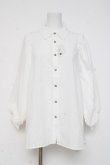 画像1: axes femme / ボリューム袖ブラウス  シロ Y-26-03-06-071-AX-BL-SZ-ZY (1)