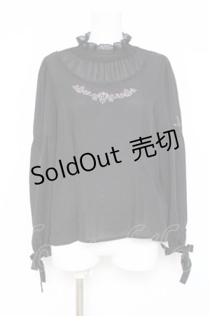 画像: axes femme POETIQUE / ディズニーヴィランズ/ブラウス  黒 Y-26-03-06-084-AX-BL-SZ-ZS