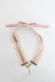 画像3: axes femme / リボンチョーカー  ピンク Y-26-03-06-013-AX-AC-SZ-ZY (3)