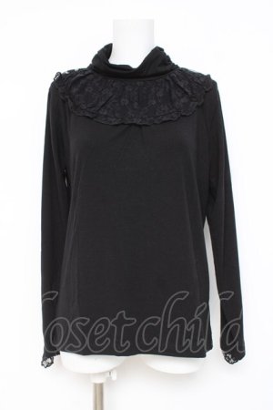 画像: axes femme / HOTfemmeインナープルオーバー  黒 Y-26-03-06-108-AX-TO-SZ-ZY