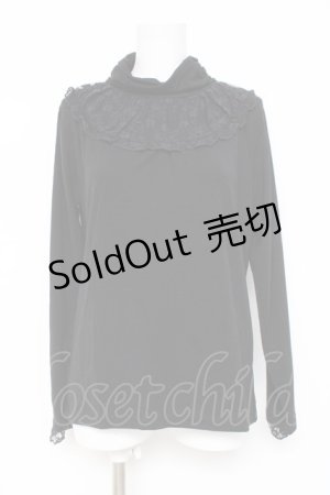 画像: axes femme / HOTfemmeインナープルオーバー  黒 Y-26-03-06-108-AX-TO-SZ-ZY