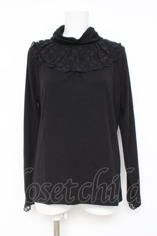 画像1: axes femme / HOTfemmeインナープルオーバー  黒 Y-26-03-06-108-AX-TO-SZ-ZY (1)