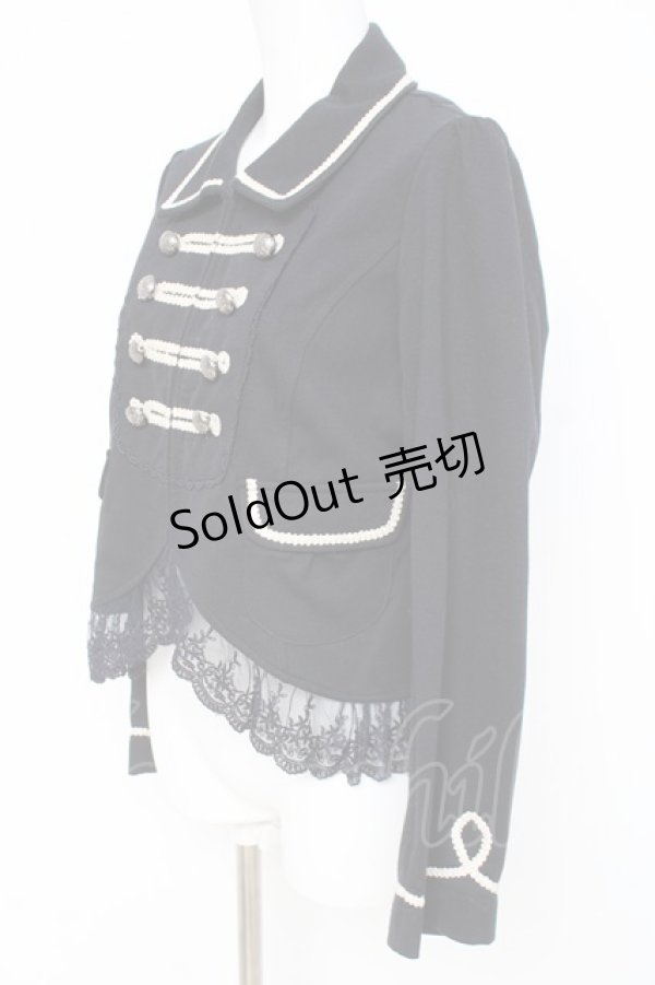 画像2: axes femme / ナポレオンカットジャケット  紺 Y-26-03-06-111-AX-JA-SZ-ZY (2)