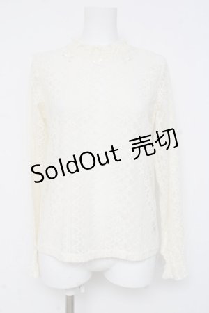 画像: m petit by misako / レースインナートップス M 生成り Y-26-03-06-114-LO-TO-SZ-ZY